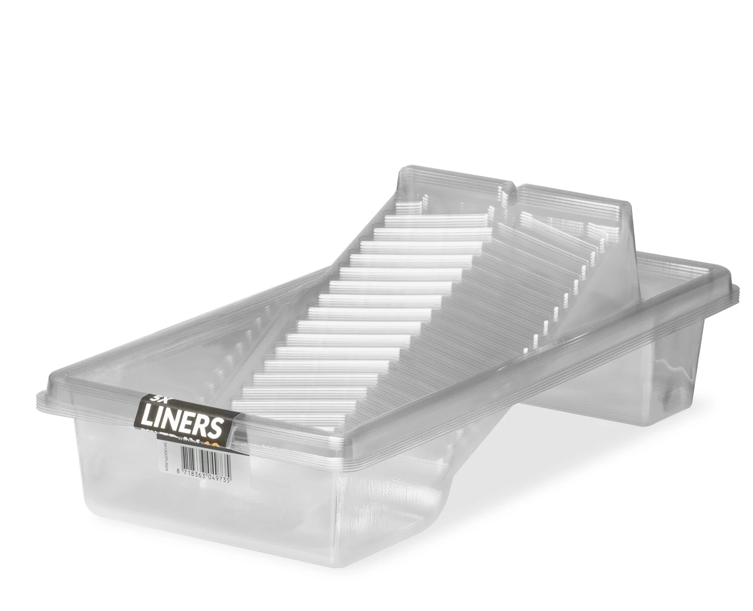 Go!Paint Roll And Go Bac à peinture - Rouleau 12 cm - 0,5 L + 5 bacs-image