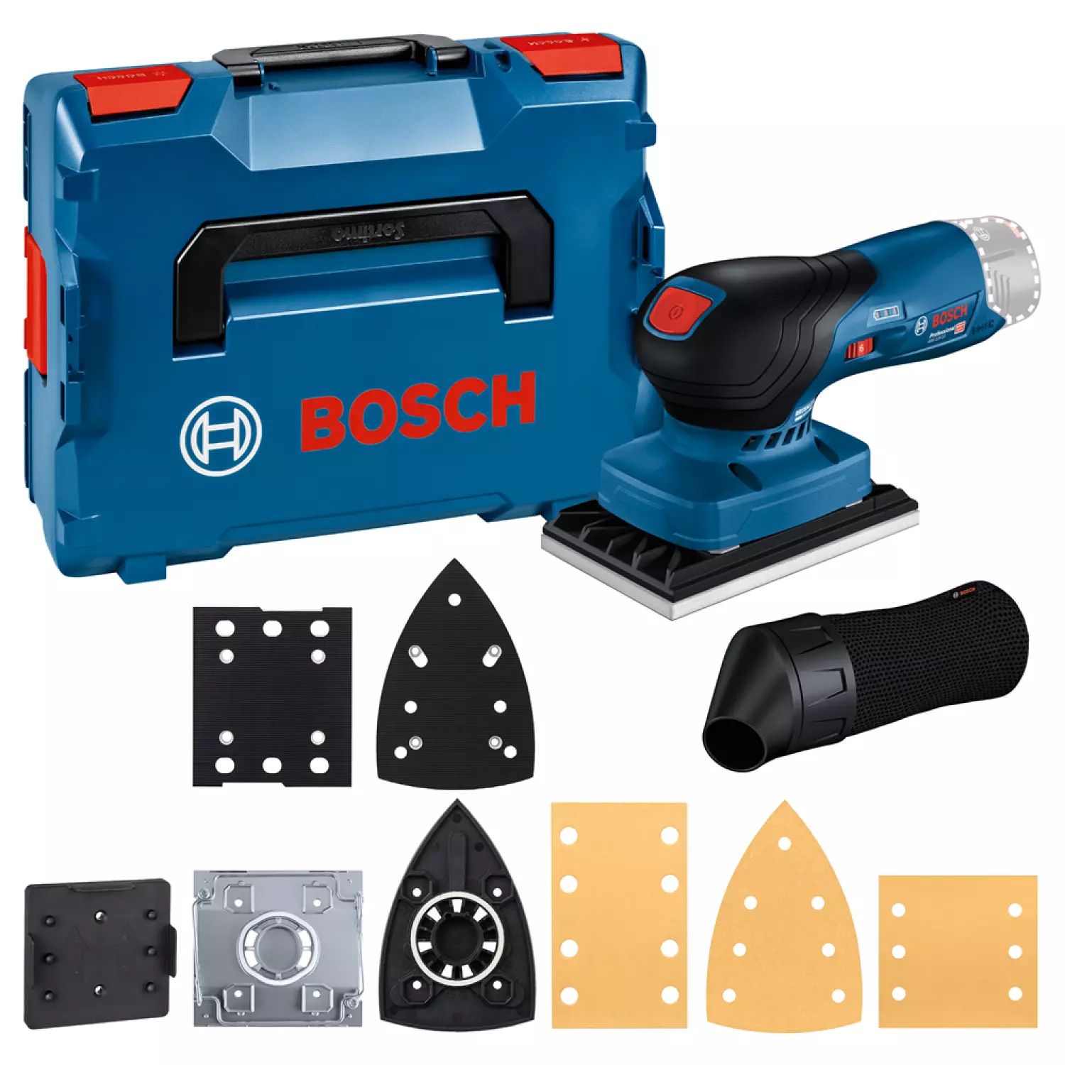 Bosch GSS 12V-13 12V Li-ion accu vlakschuurmachine body in L-Boxx - koolborstelloos-image