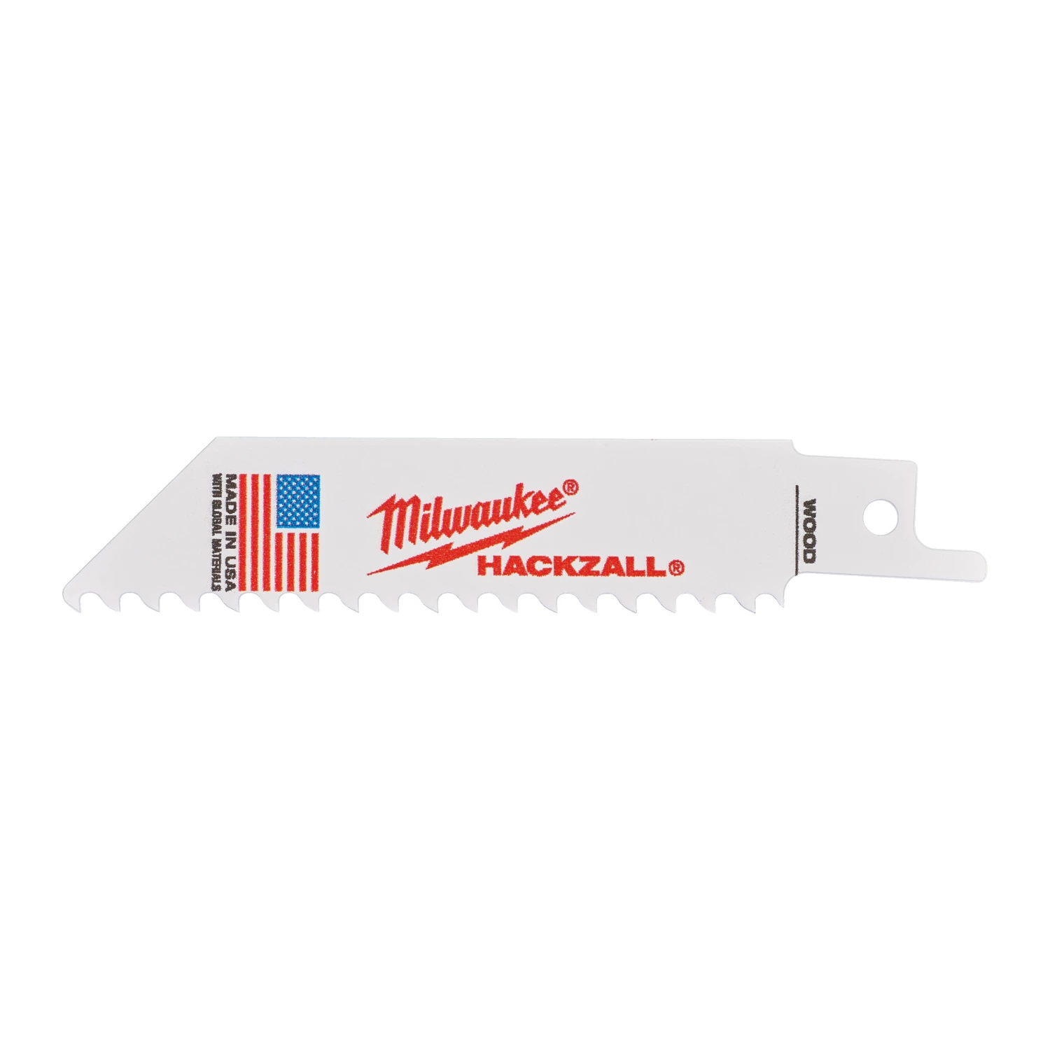 Milwaukee 48475460 Lame de scie alternative Hackzall - 100 x 6TPI - bois/plastique - 5 pcs.-image