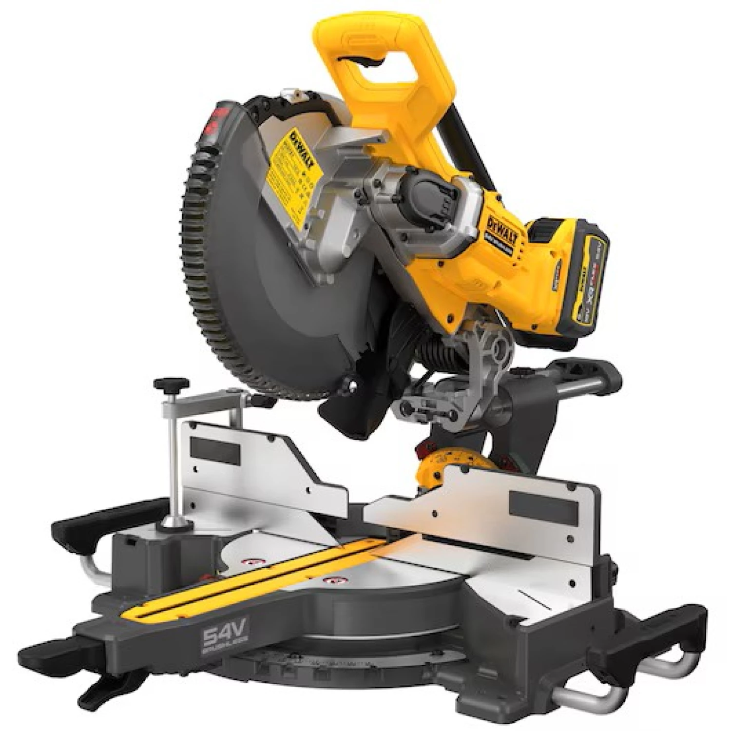 DeWALT DCS781X2-QW 18V / 54V Li-ion XR FlexVolt accu Afkort- en verstekzaagmachine set (2x 9.0Ah) - 305mm - koolborstelloos-image