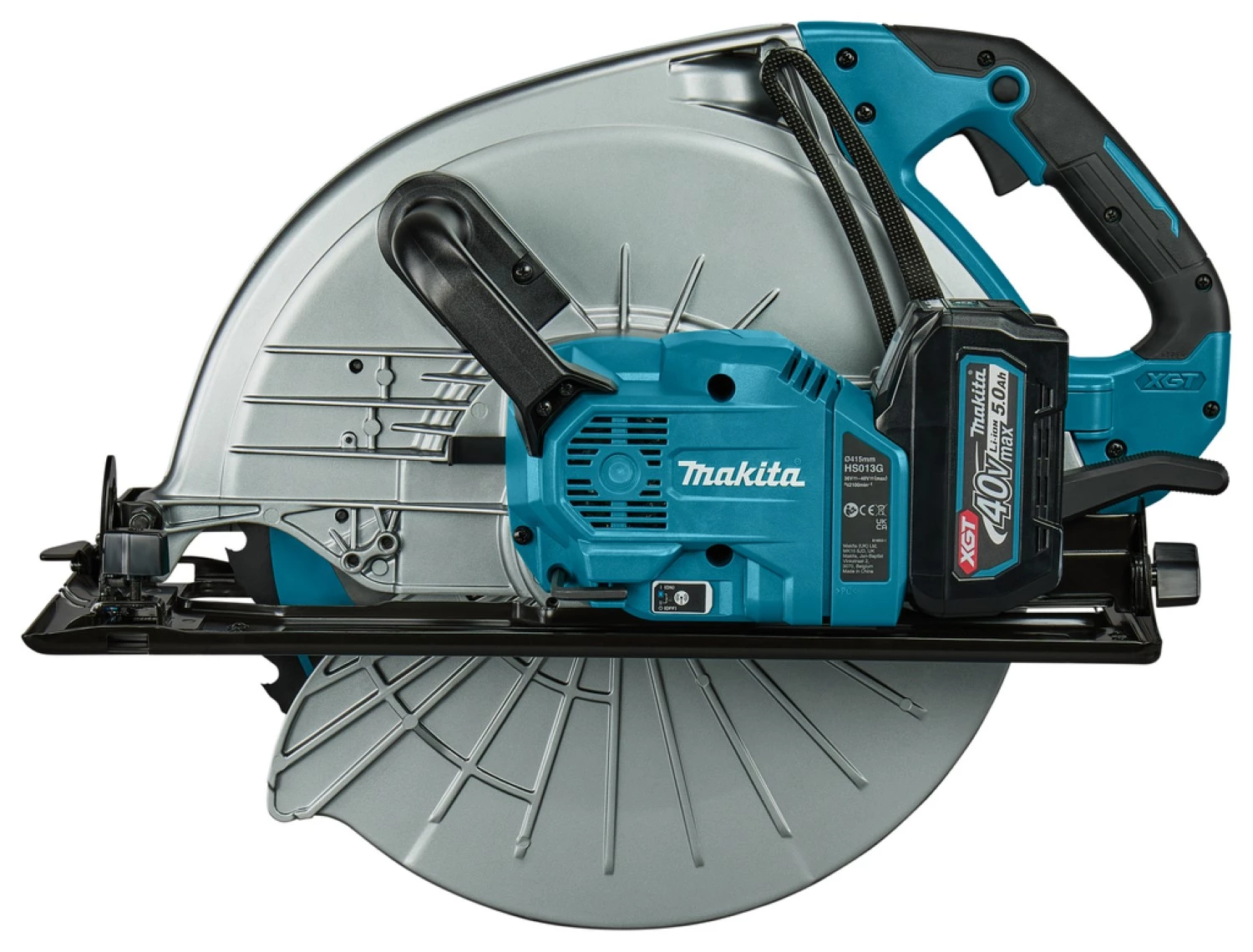 Makita HS013GT101 40V XGT Li-ion accu cirkelzaag set (1x 5.0Ah accu) in doos - 415mm-image