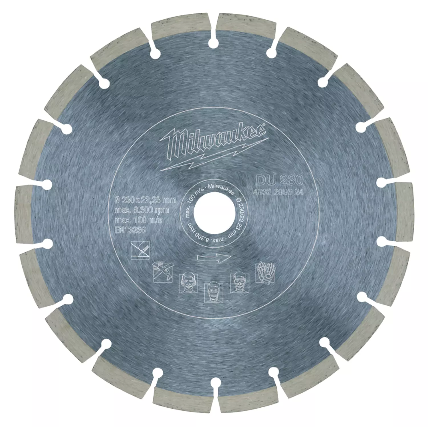 Milwaukee DU 230 Disque diamant - Ø Disque 230mm-image