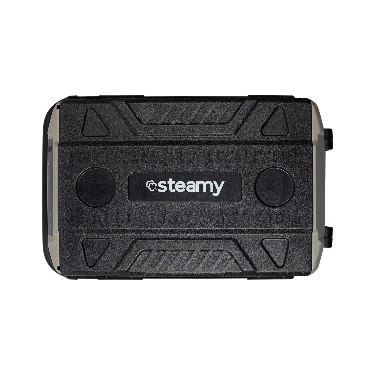 Steamy-E SECZGW41 Glacière à compresseur électrique sur roues Dual Zone - 41L-image