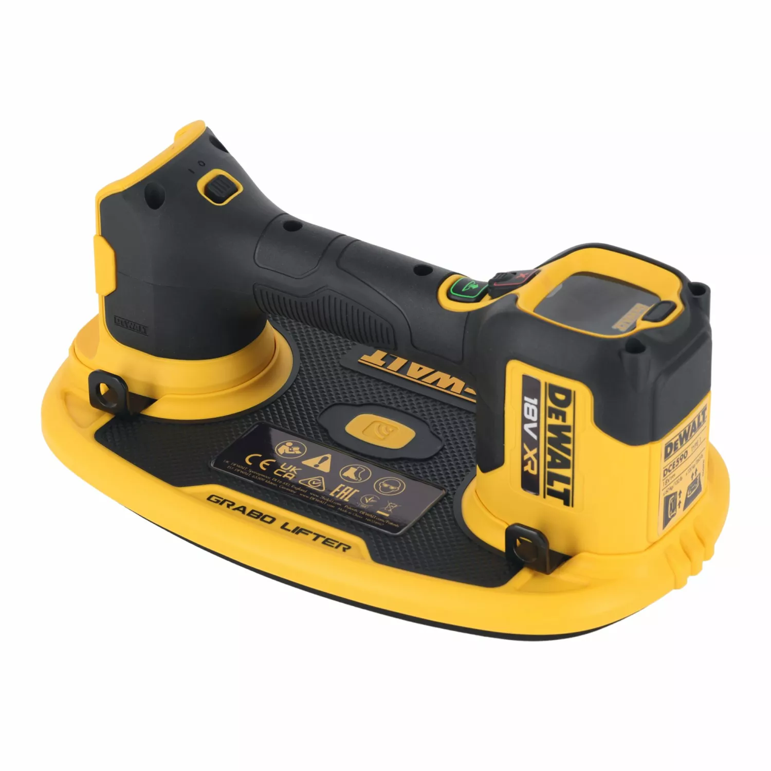 DeWALT DCE590N 18V Li-ion accu Vacuüm Tegeldrager body - 120kg-image