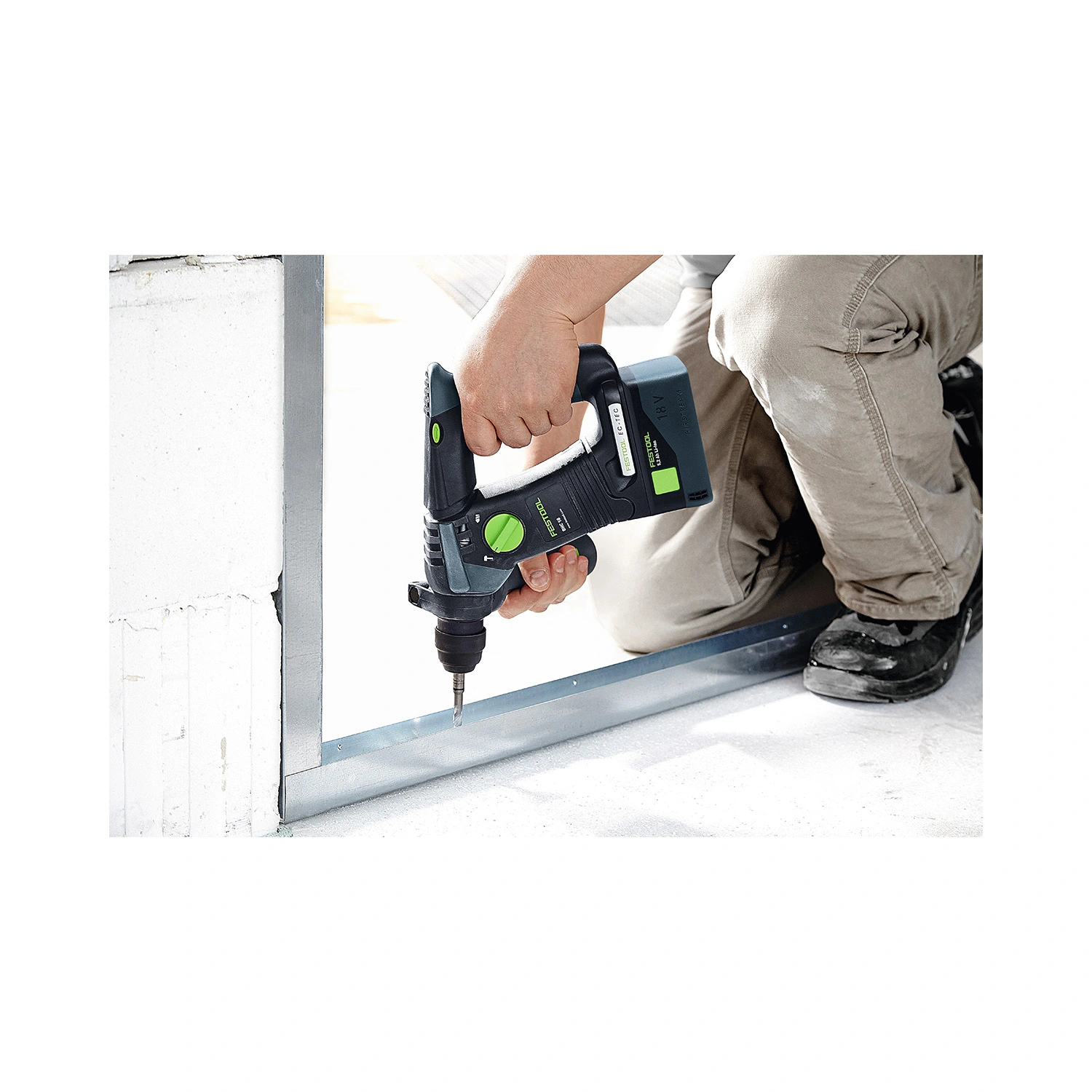 Festool BHC 18-Basic  - Perforateur sans fil - Machine seule -18V Li-Ion accu SDS-Plus