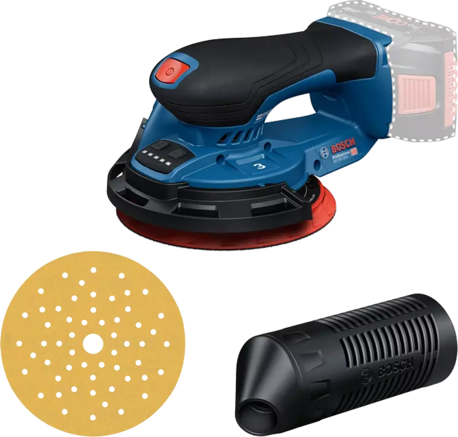 Bosch GEX 18V-150-3 corps de ponceuse excentrique sans fil 18 V-image