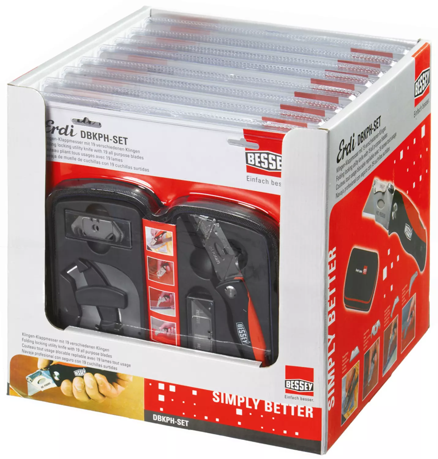 Bessey DBKPH-SET 20-delige Messenset in etui-image