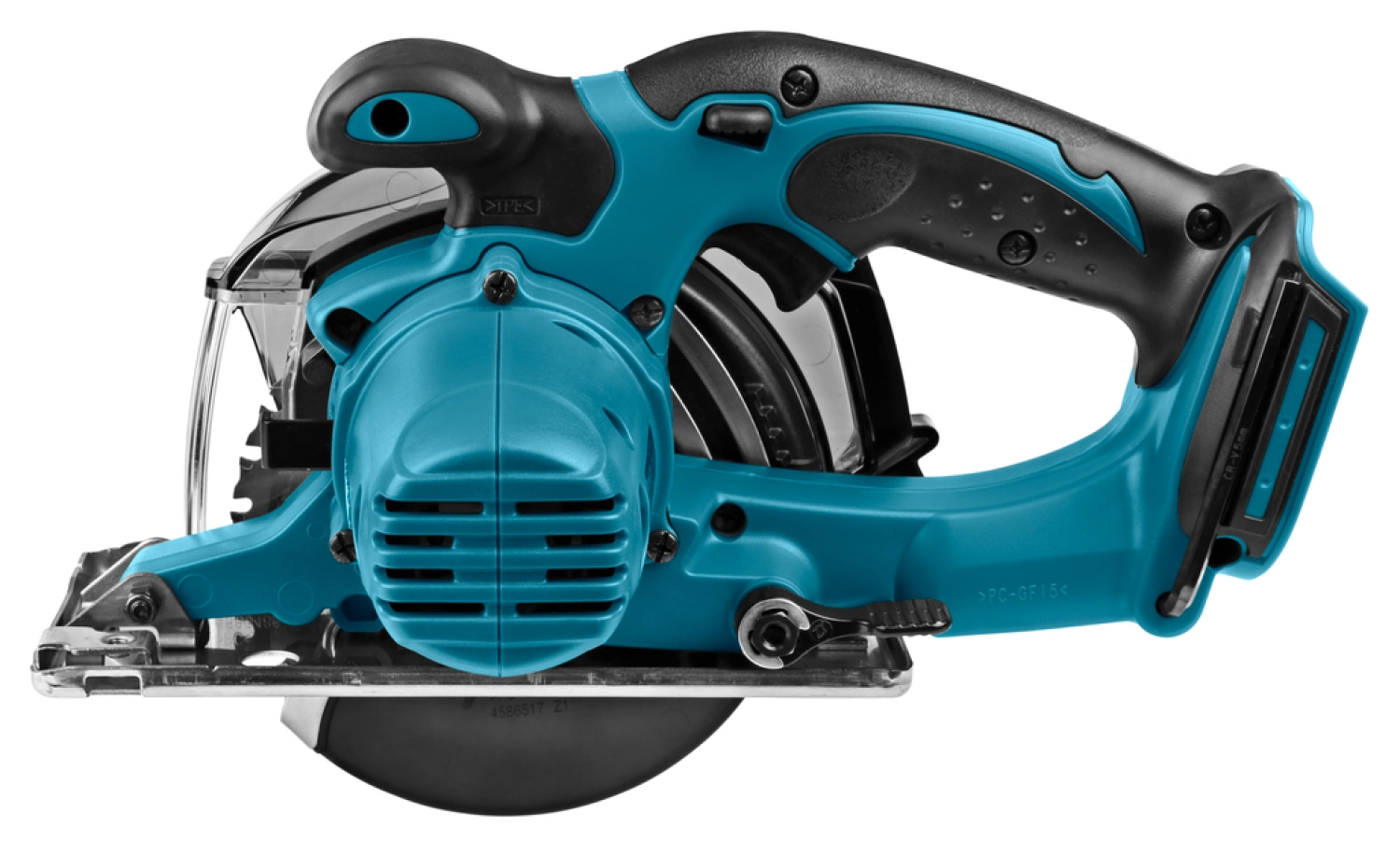 Makita DCS552RTJ 18V Li-Ion Accu metaalcirkelzaag set (2x 5.0Ah accu) in Mbox - 136mm-image