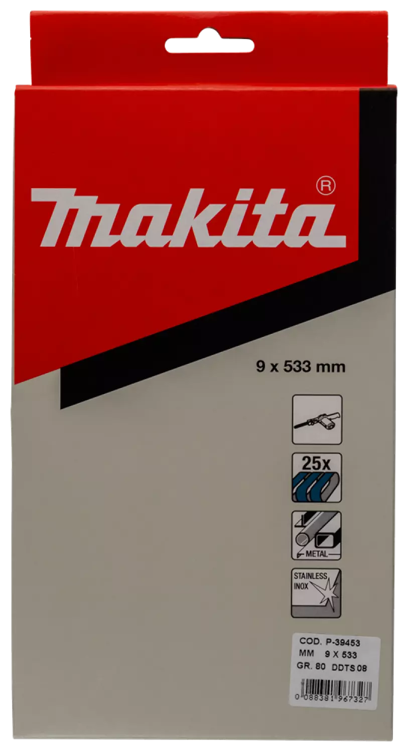 Makita P-39453 Sandingband K80 533 x 9 Bleu-image