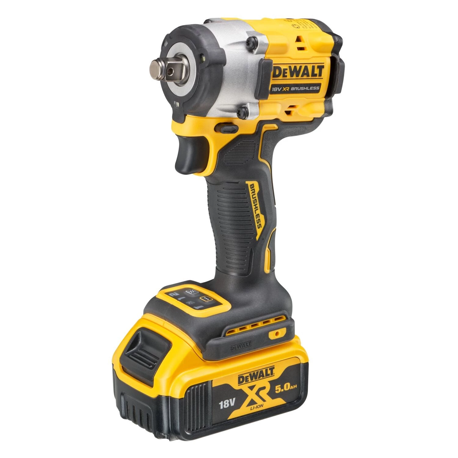 DeWALT DCF921P2LRT 18V Li-ion accu compact slagmoersleutel (2x 5.0Ah accu) in TSTAK - 406Nm - 1/2''-image