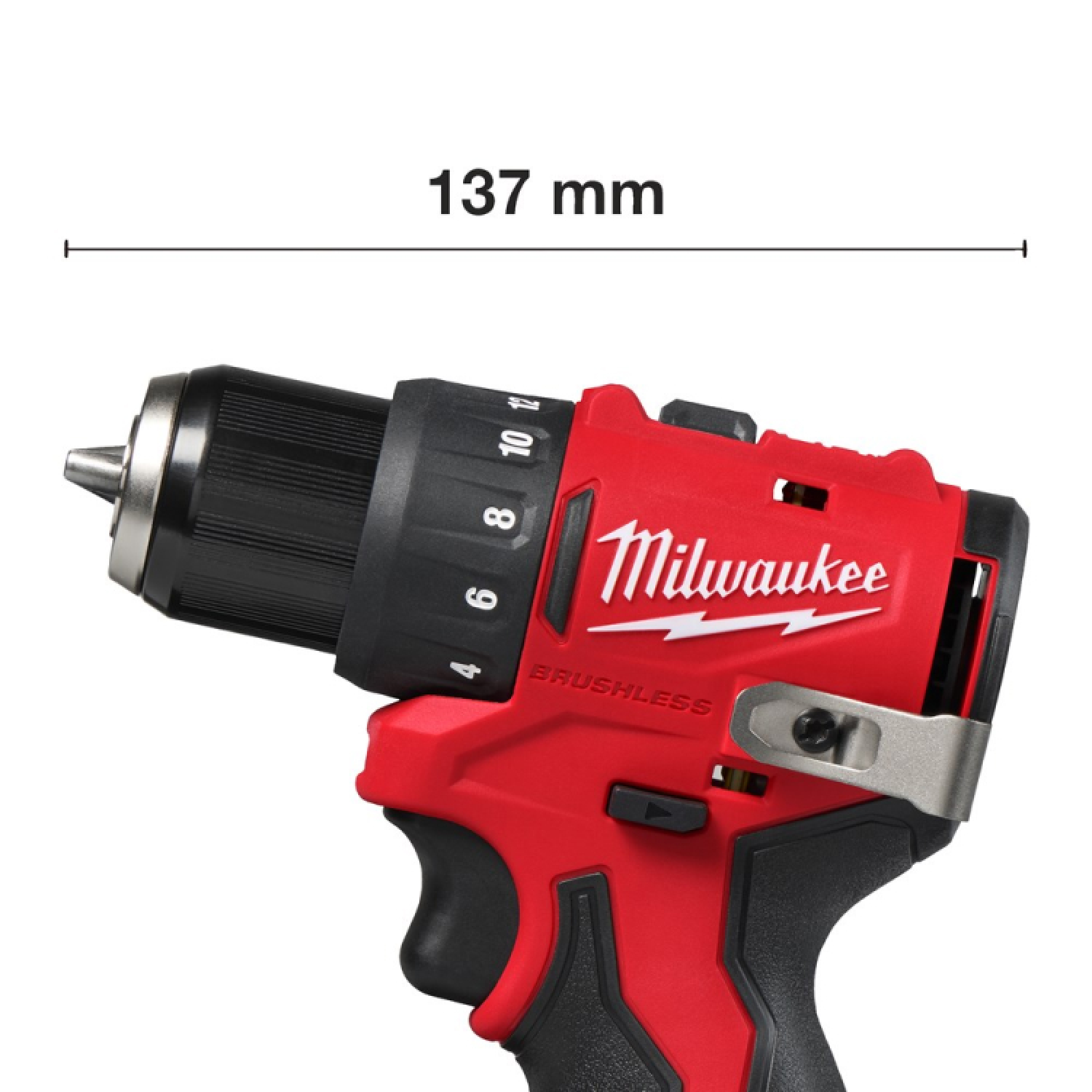 Milwaukee M12 BLDDRC-203C 12V Li-ion accu boor-/schroefmachine set (3x 2.0Ah accu) in koffer - 40Nm-image