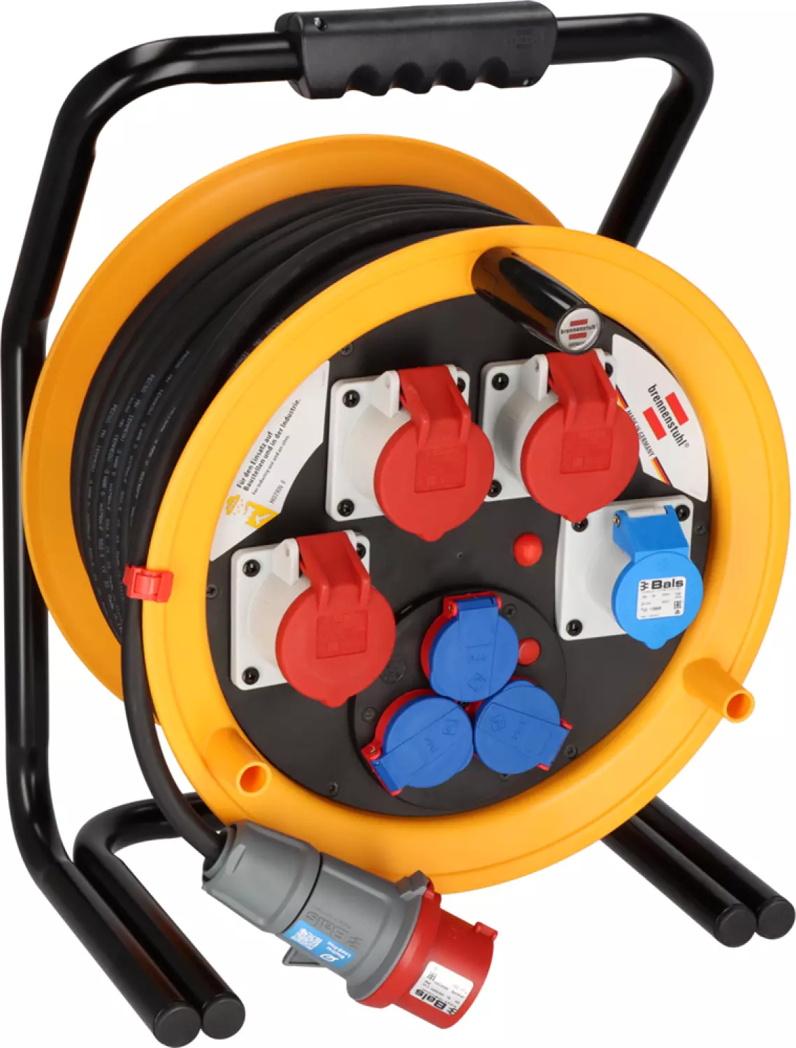 Brennenstuhl 1319110010 Brobusta CEE 4 IP44 Kabelhaspel - 40m - H07RN-F 5G2,5-image