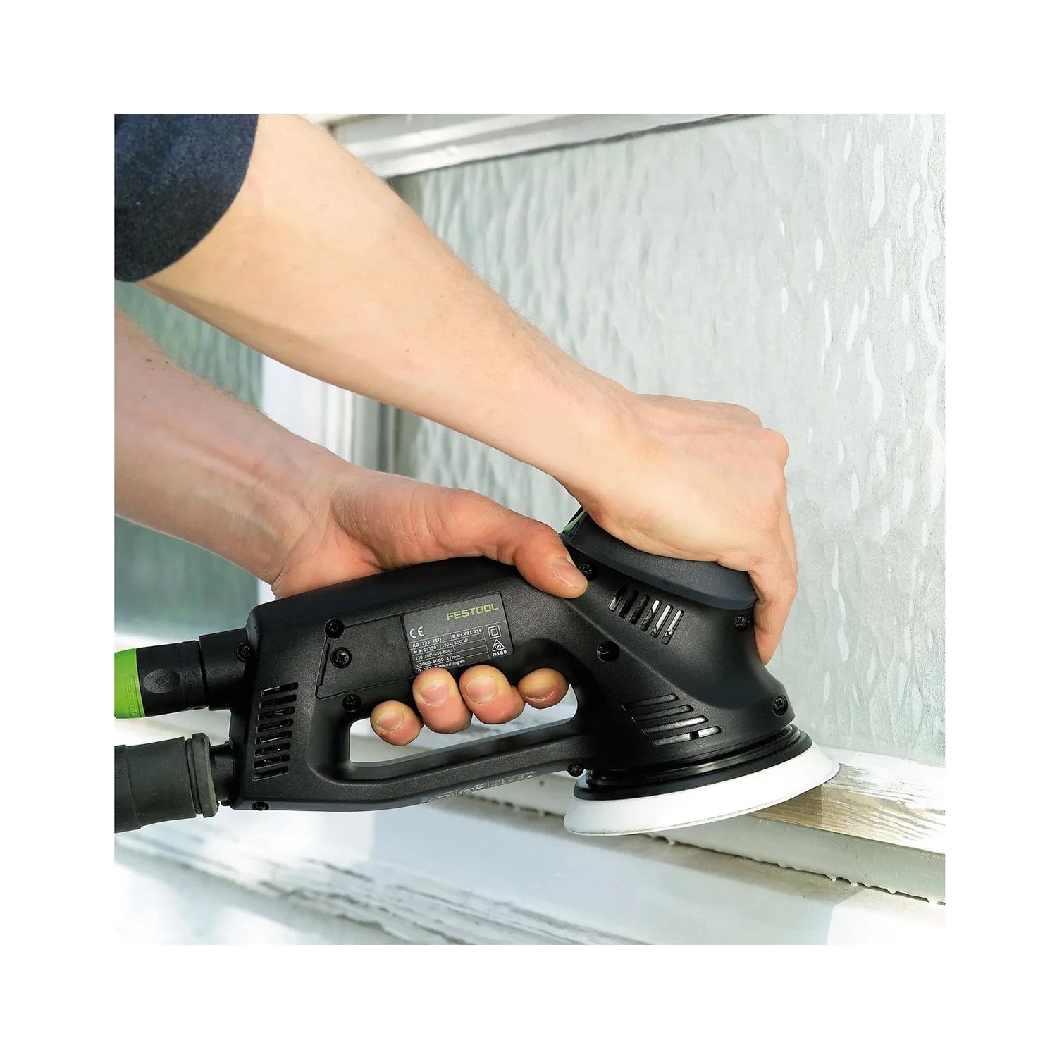 Festool 492125 ST-STF D125/8 FX-W-HT Disque d'appui FastFix - W-ht - 492125-image