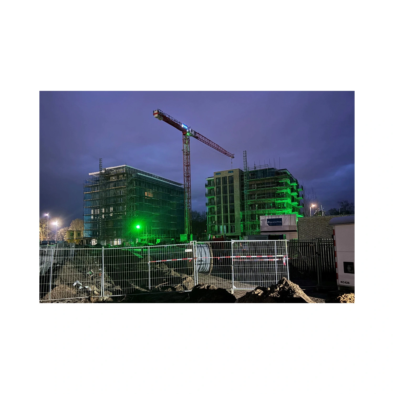 Bailey LED Schijnwerper - Groen - 100W - IP65