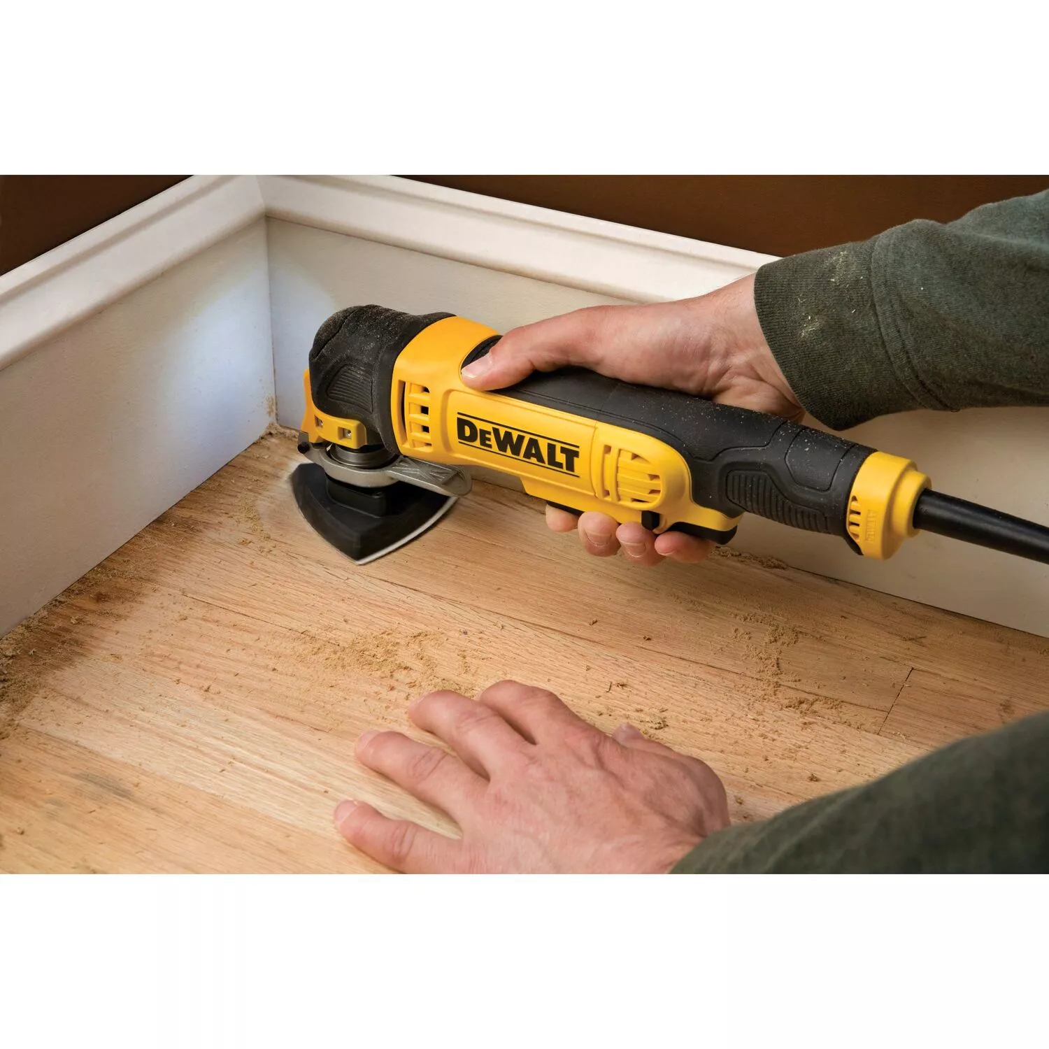 DeWALT DT3092 deltaschuurpapier - K80 - 93mm (10st)-image