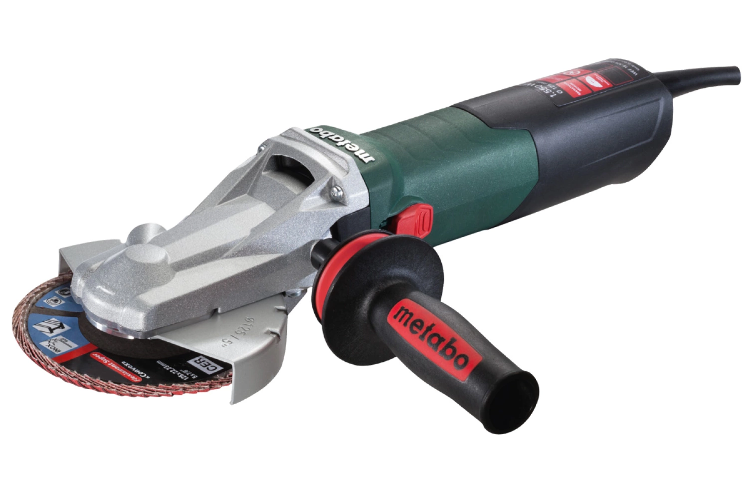 Metabo WEF 15-125 QUICK Platkop haakse slijper - 1550W - 125 mm - Softstart-image