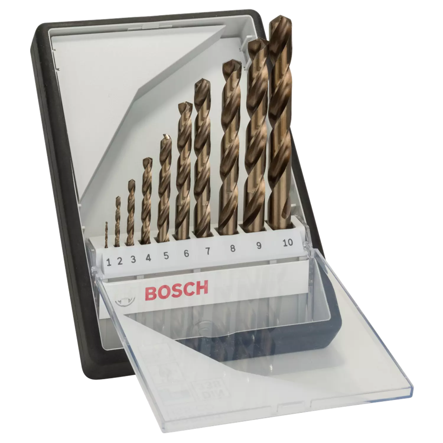 Bosch 2607019925 10-delige HSS-Co Metaalborenset Robust Line - 1-10mm-image