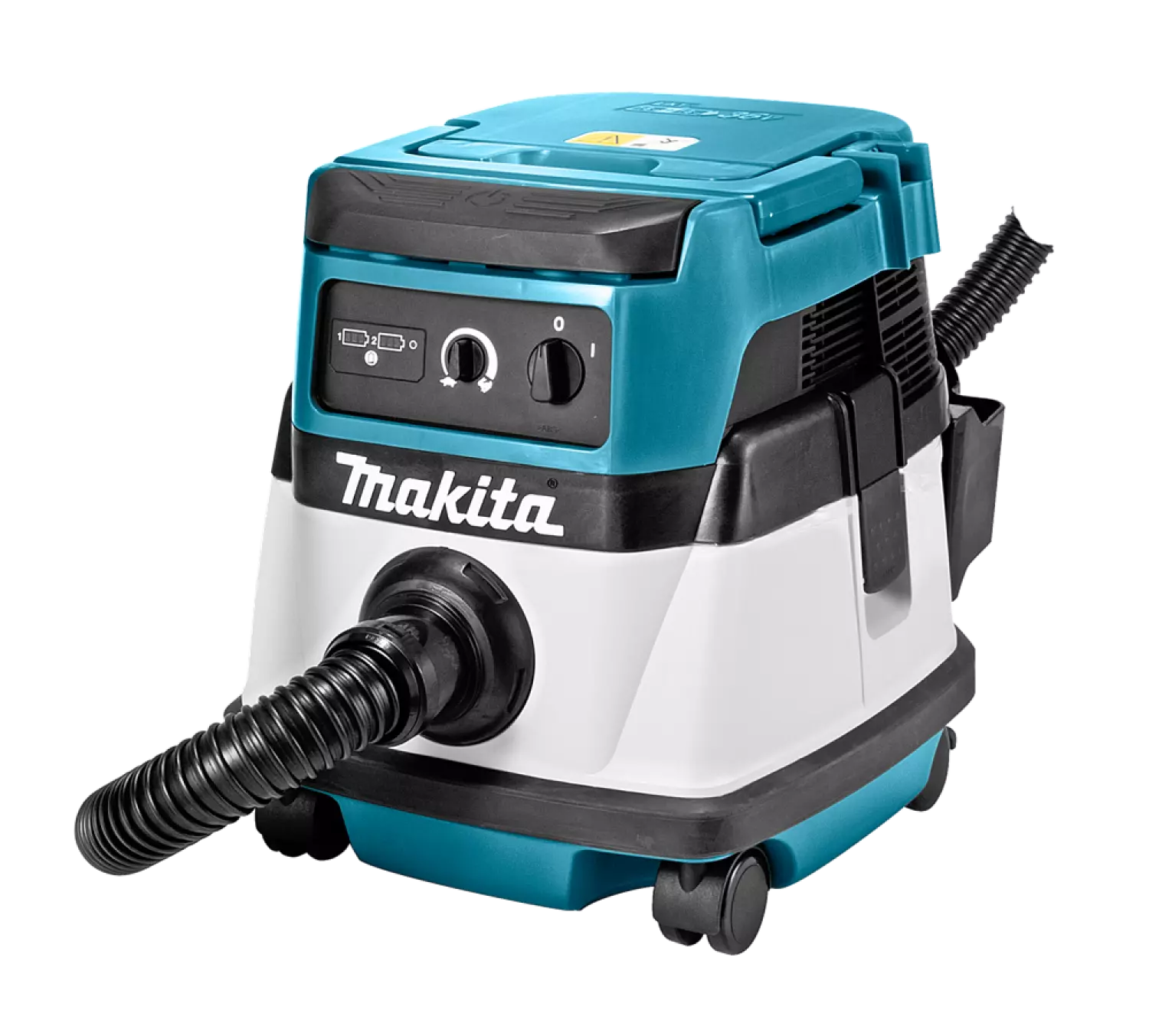 Makita DVC860LZ 36V (2 x 18V) Li-Ion accu hybride stofzuiger body - 8L - netstroom & accu-image