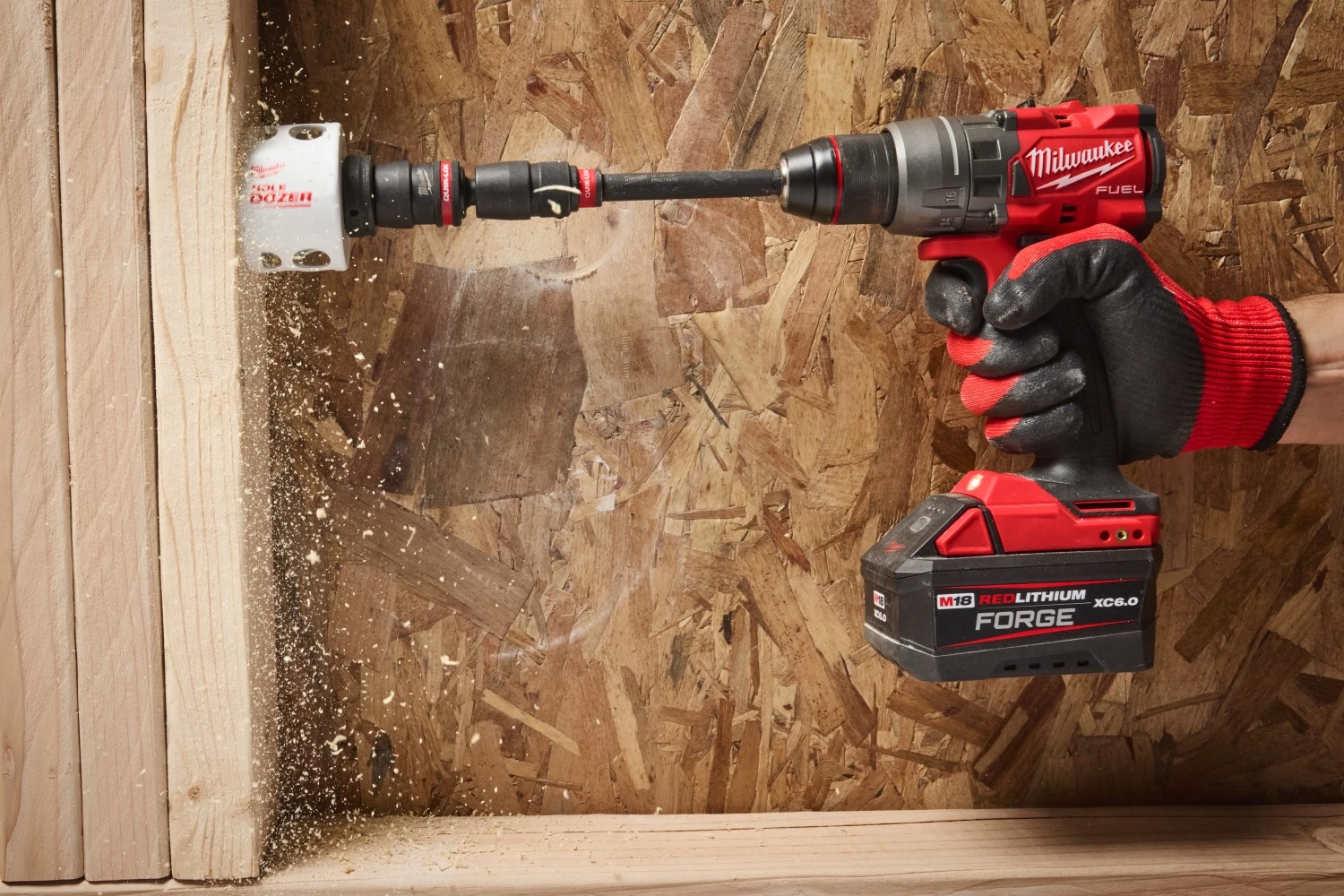 Milwaukee 4932500552 Quick-lock universele gatzaaghouder adapter XL - 32-210mm - 5st