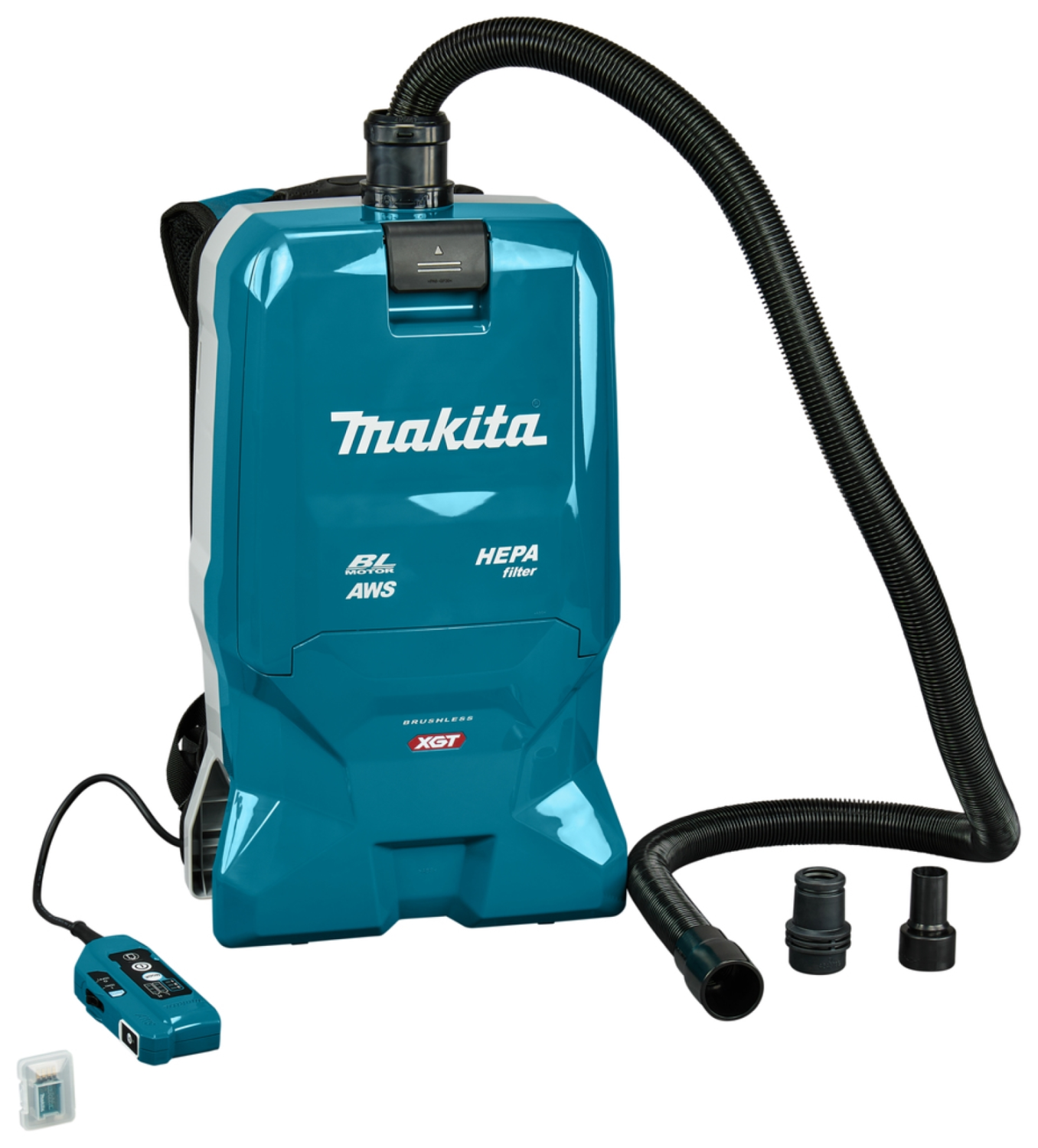 Makita VC012GZ01 XGT 40V Max Li-Ion Aspirateur à dos sans fil - Corps seulement - 200mbar-image