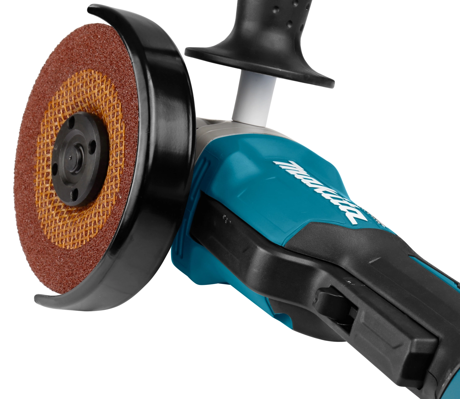 Makita DGA518RTJU 18V Li-Ion Accu AWS haakse slijper set (2x 5.0Ah accu) in Mbox - 125mm - koolborstelloos-image