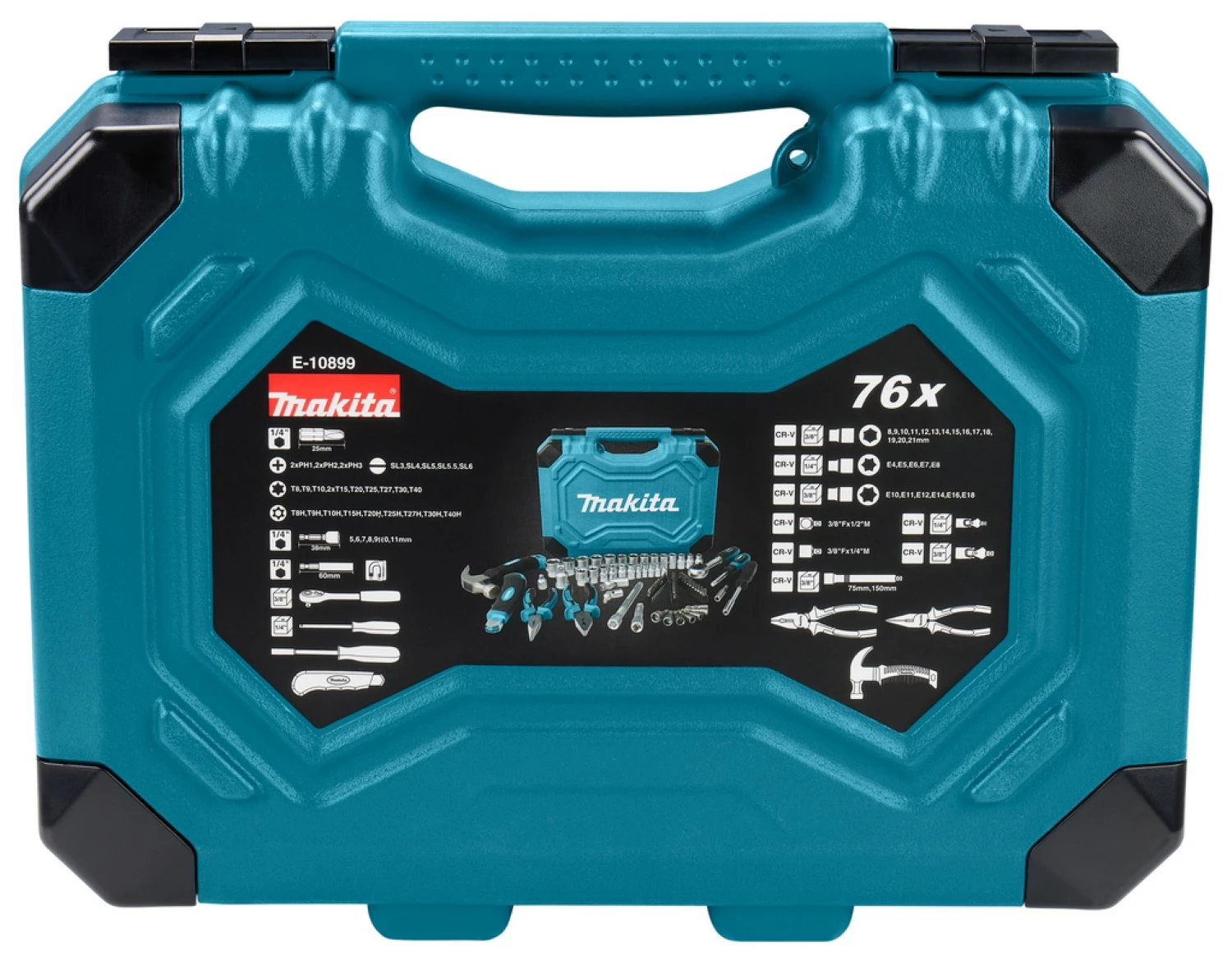 Makita E-10899 Gereedschapset in koffer - 76-delig-image