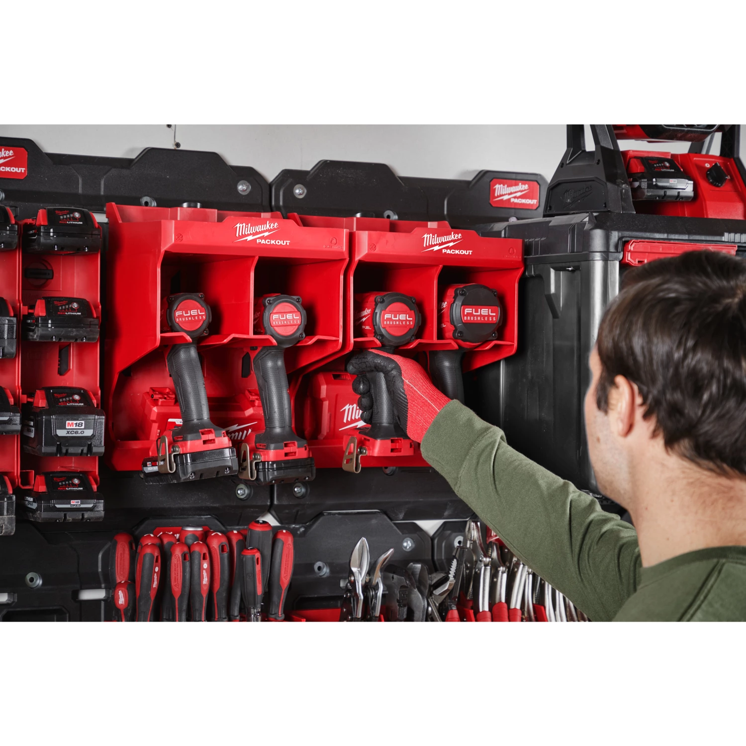 Milwaukee 4932480712 PACKOUT™ Houder voor boren-image