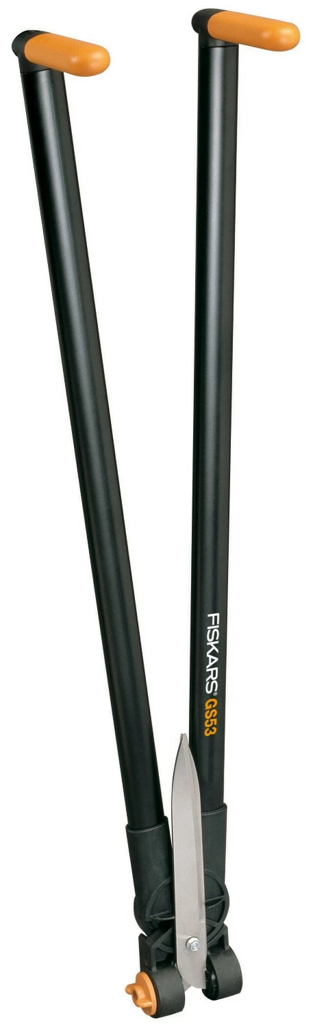 Fiskars - Cisaille à levier multifonctions pour haies & gazon - 2,5 m - PowerLever - GS53-image