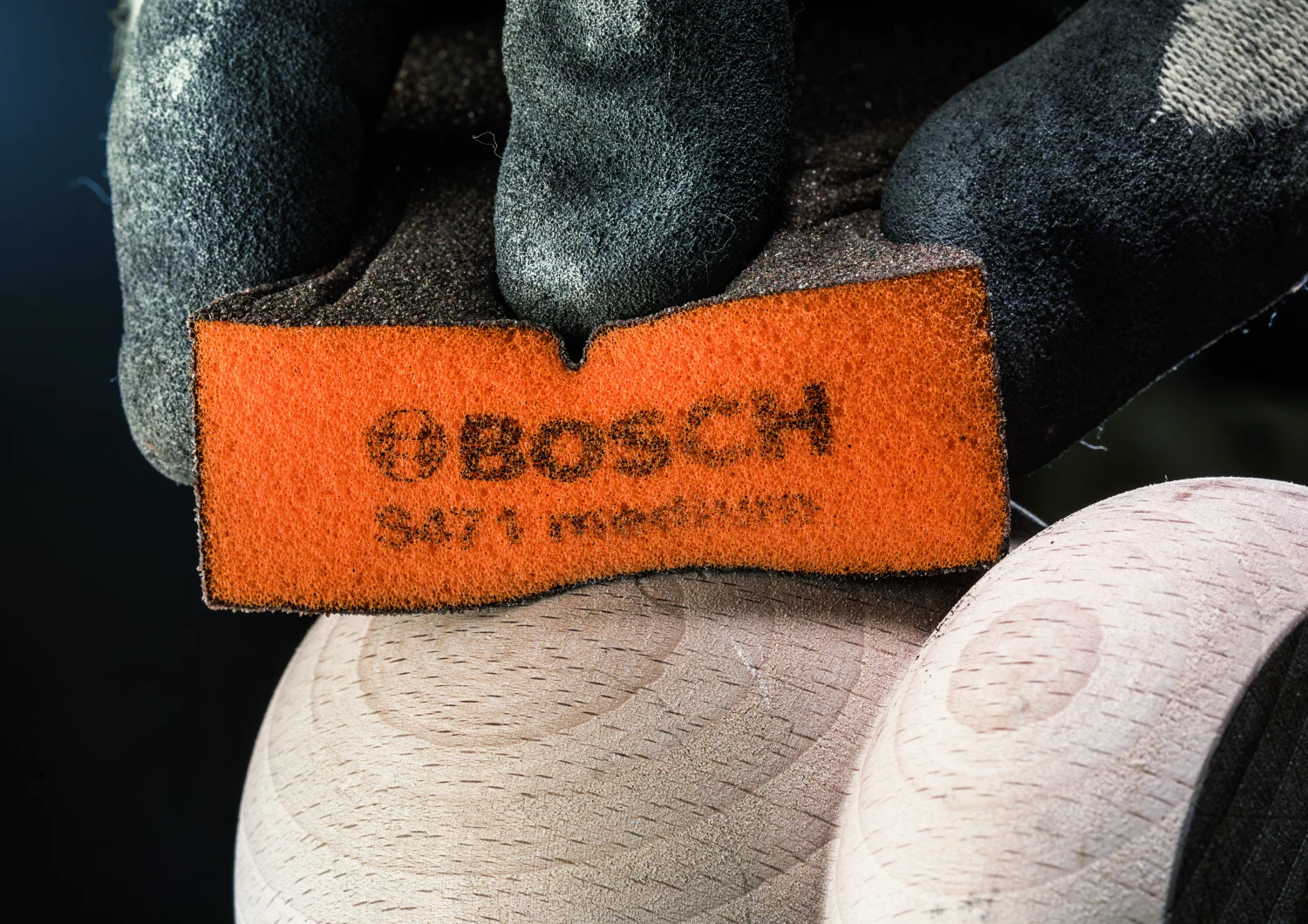 Bosch EXPERT 2608901175 - EXPERT Set 3 pièces éponge abrasive, 69 x 97 x 26 mm, M, F, SF-image