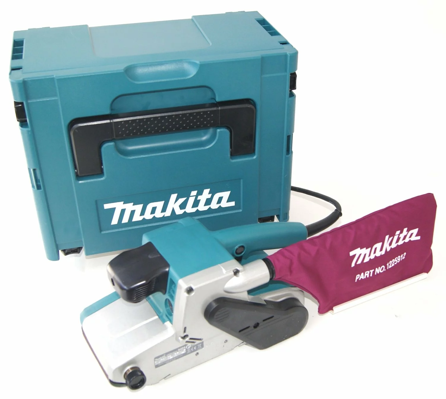 Makita 9404J Bandschuurmachine in Mbox - 1010W - 100 x 610mm-image