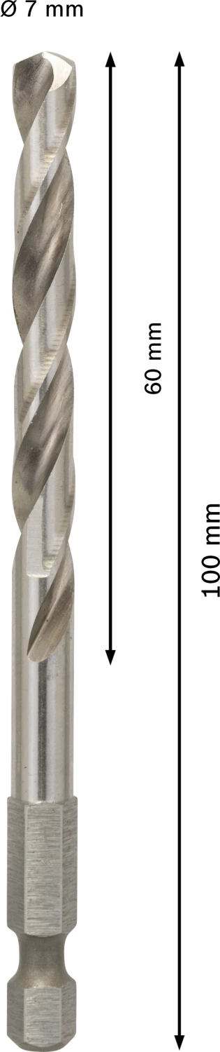 Bosch 2609390592 HSS-G Centerboor - 104mm-image