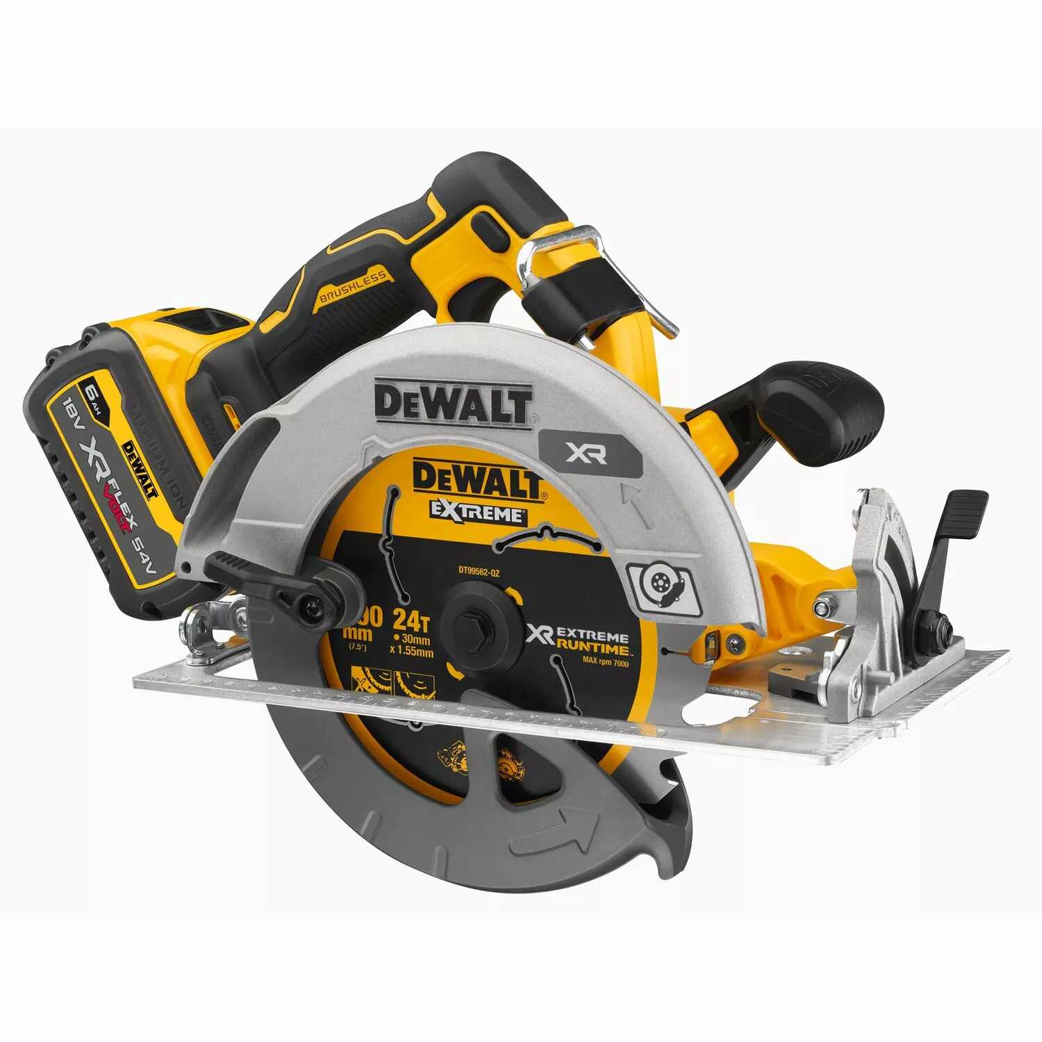 DeWALT DCS573NT-XJ 18V Li-ion XR accu cirkelzaag body in TSTAK - 190mm-image