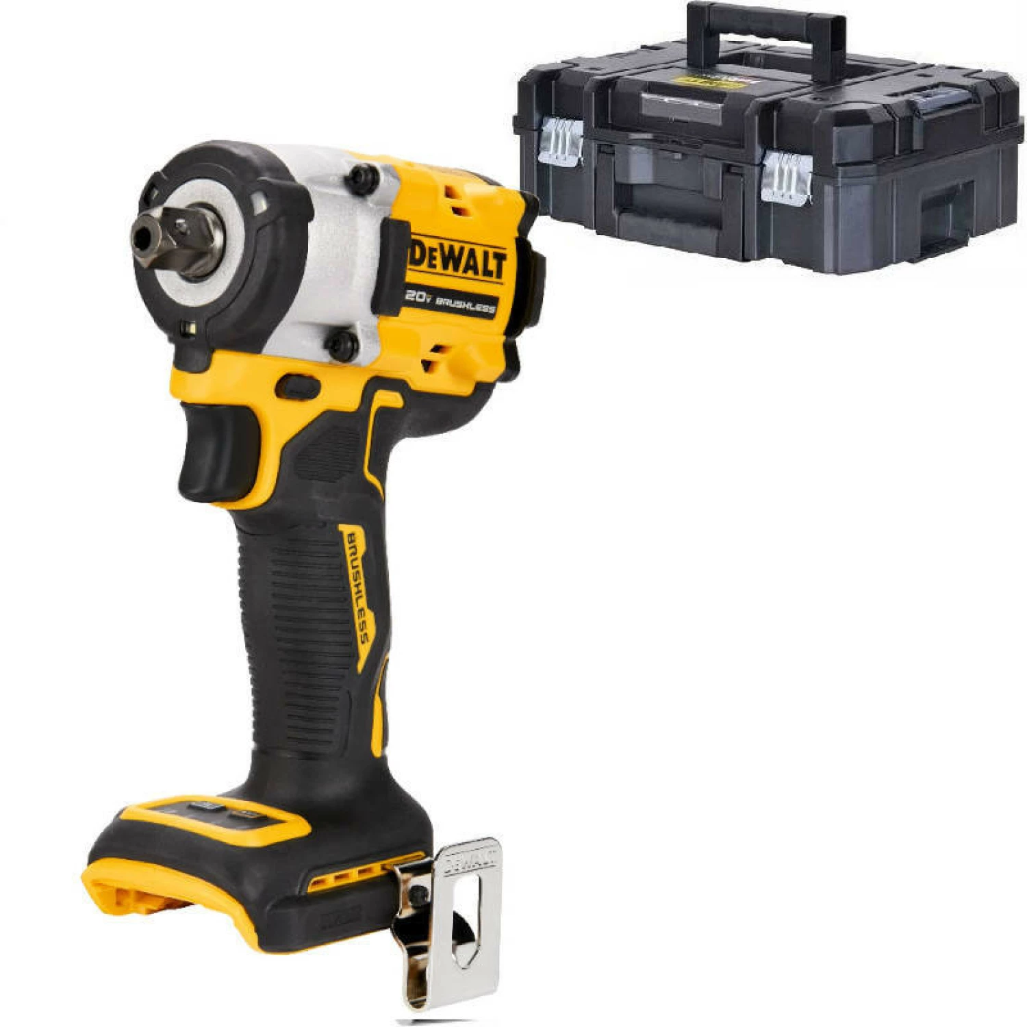 DeWALT DCF922NT 18V Li-ion XR Accu Slagmoersleutel body met ratel in T-STAK koffer - 1/2"-image