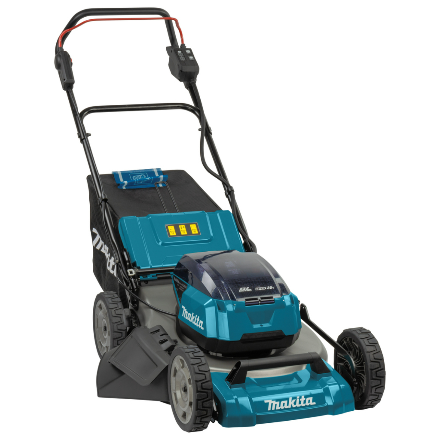 Makita DLM530Z LXT 2x18V Li-Ion accu grasmaaier body - 53cm - 10cm - koolborstelloos-image