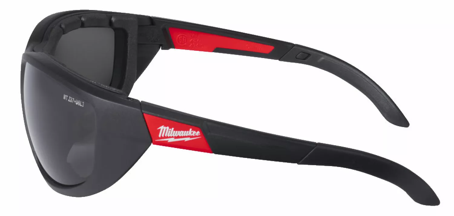 Milwaukee 4932471886 - Lunettes de sécurité claires Haute Performance avec joint amovible-image