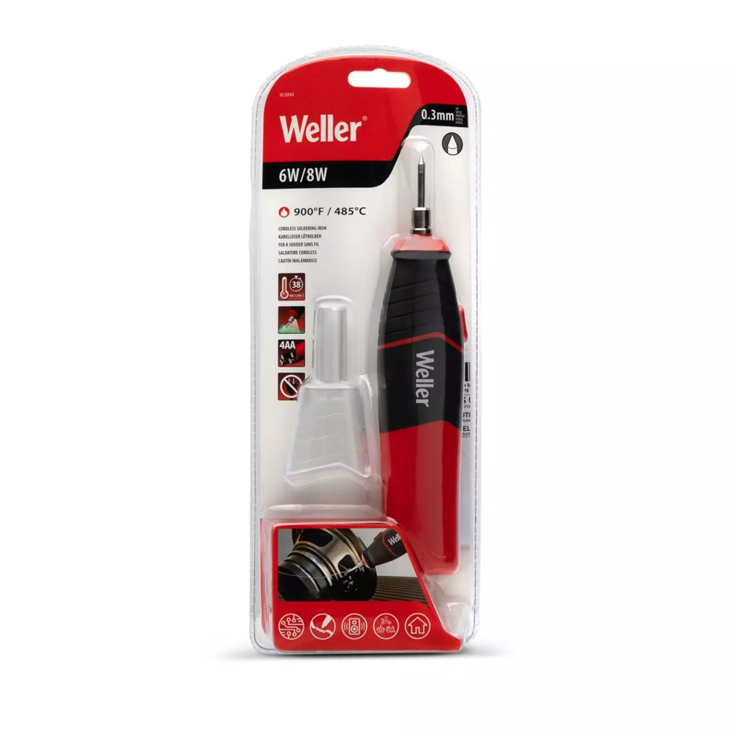 Weller WLIBAK8 Soldeerbout - AA-batterijen - max. 8W-image