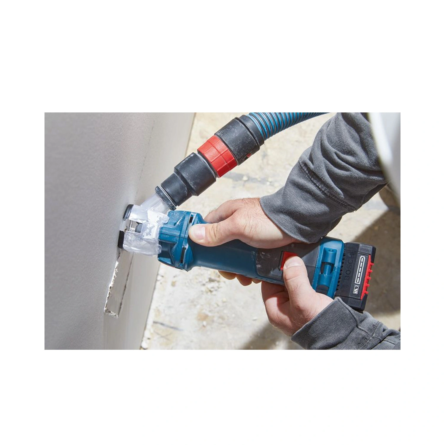 Bosch GCU 18V-30 - Accu Gipsfrees - in L-Boxx - Body