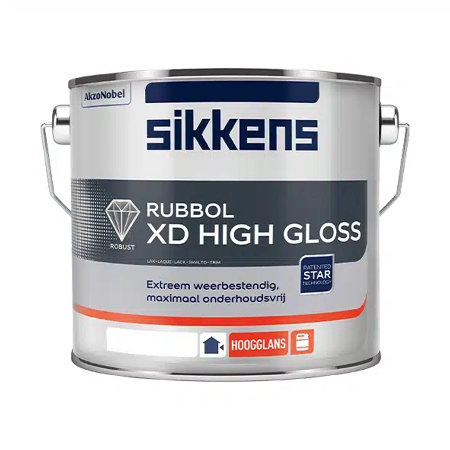 Sikkens Rubbol XD High Gloss - op kleur gemengd - 2,5L - lak-image