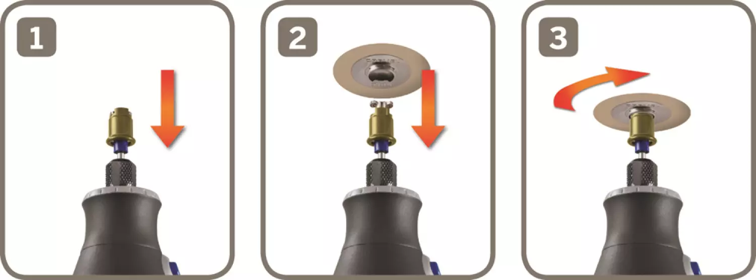 Dremel 2615S402JB Opspaandoorn - 3,2mm-image