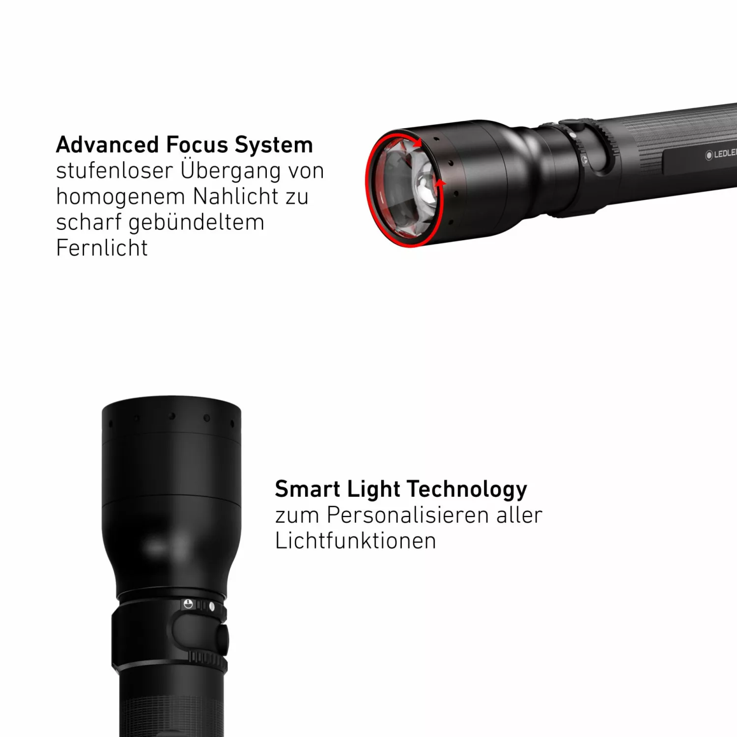 Ledlenser LL-C/P17R - Lampe de poche, rechargeable, P17R Core-image