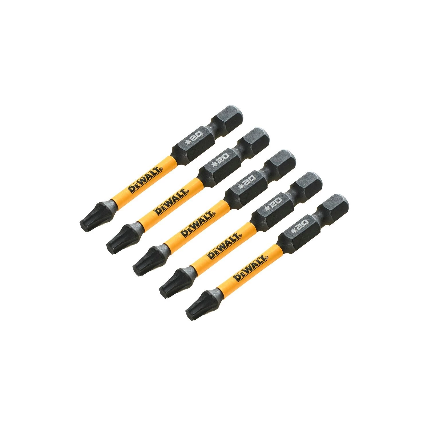 DeWALT DT7395T-QZ Embout de vissage à choc - Torx - T20 x 50 mm (5 pièces)-image