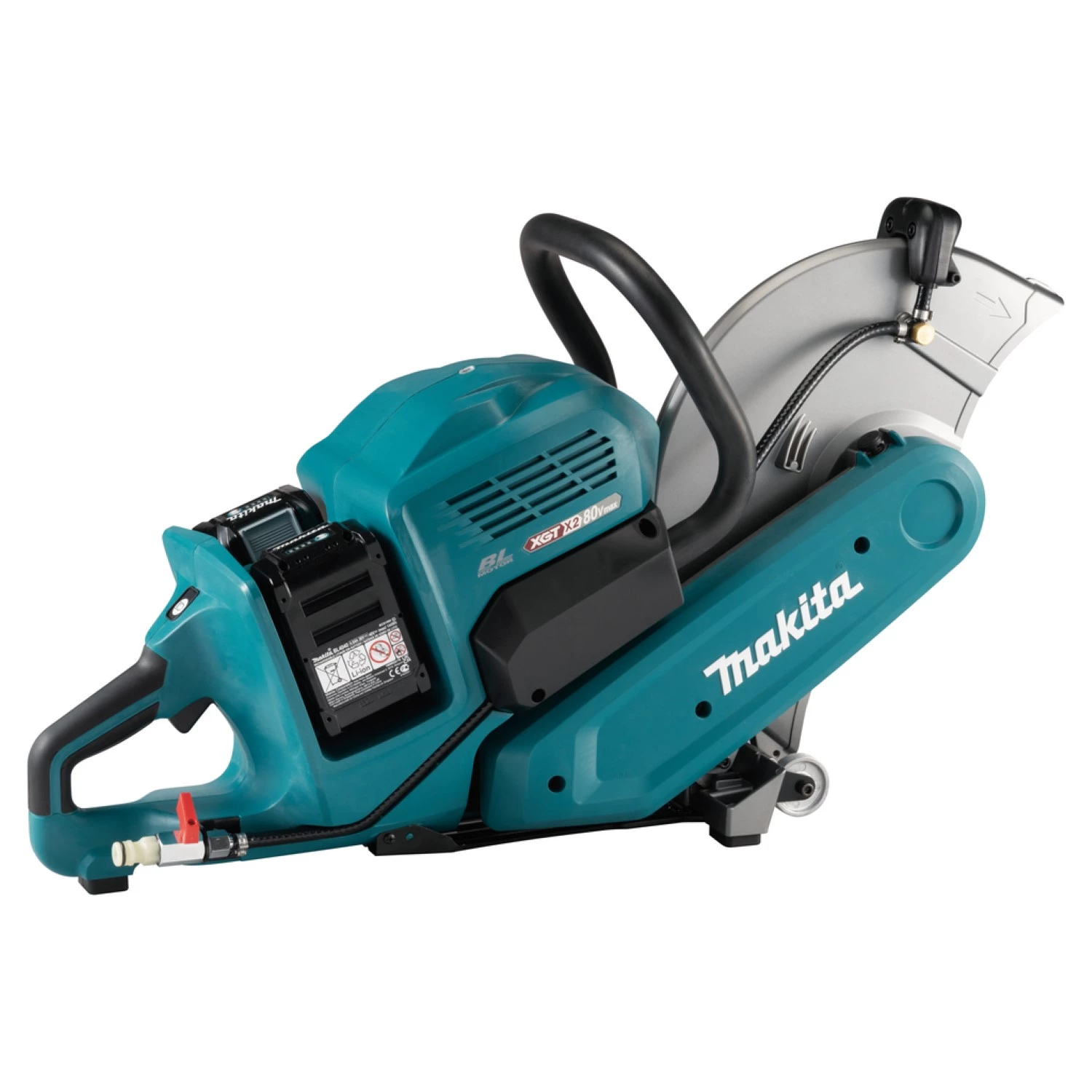 Makita CE001GT401X Découpeuse à disque sans-fil - 2 x XGT 40V max Li-ion - 4 batteries 5,0 ah - Mbox - 355 mm-image