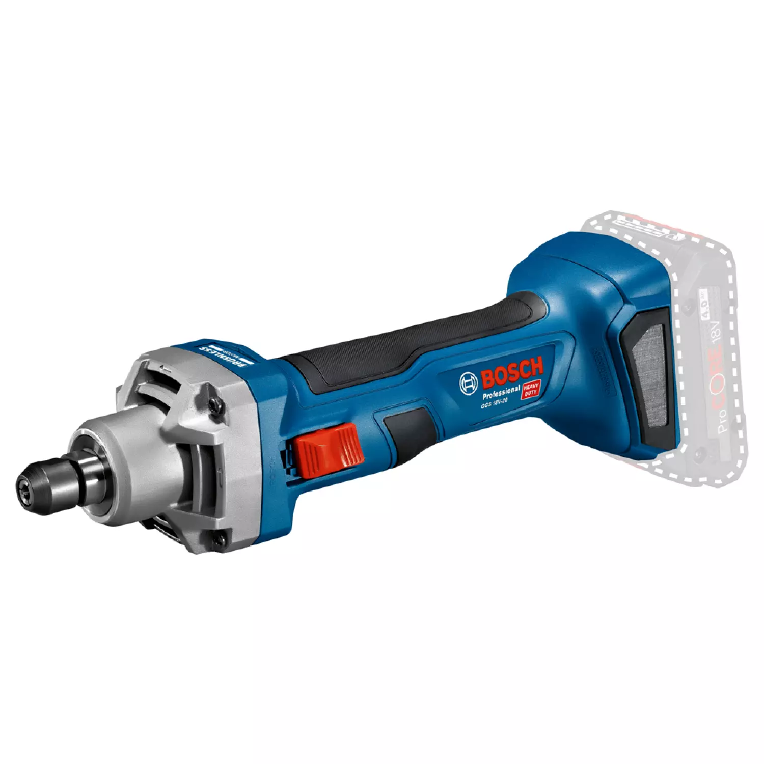 Bosch GGS 18V-20 18V Batterie Li-ion Straight Grijper dans L-Boxx-Carbonlessless sans balais-image