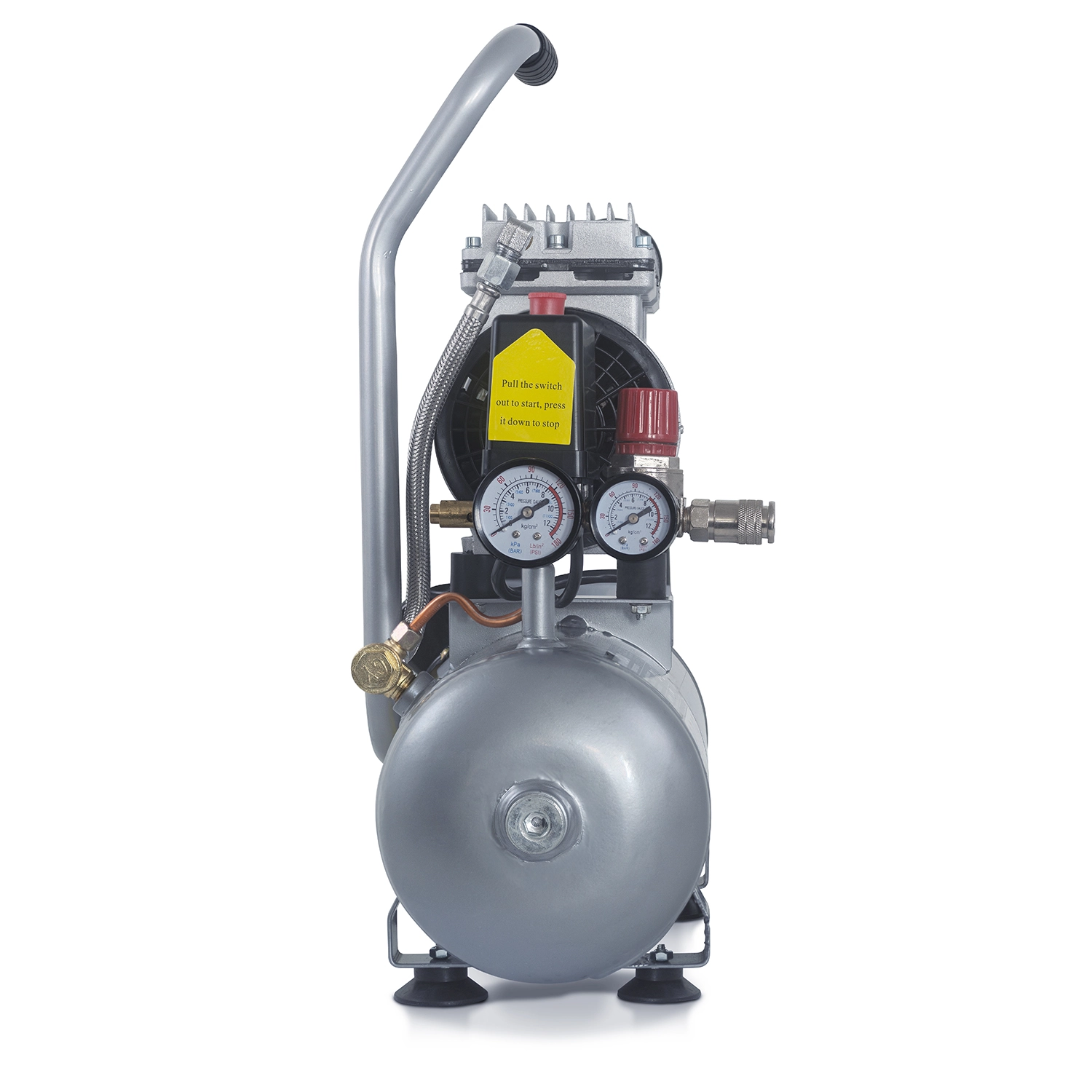 Hyundai 55758 Stille compressor - olievrij - 230V - 8L-image