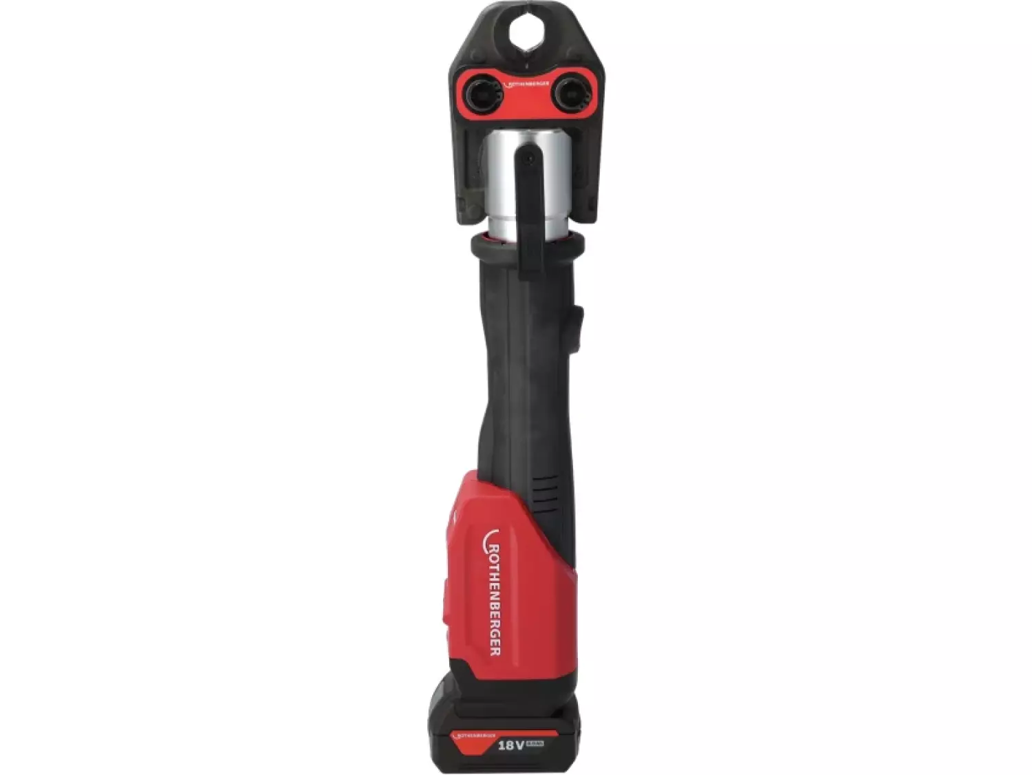 Rothenberger 1000004174 Romax 4000 18 V, kit de pince à sertir sans fil (1 batterie 4,0 Ah + chargeur) avec mâchoire M - 15-22-28 mm - AMPShare