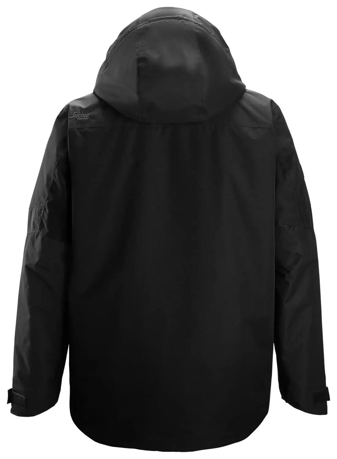Snickers 1104 AllroundWork Waterdichte Geïsoleerde Werkjas - Zwart - XXL