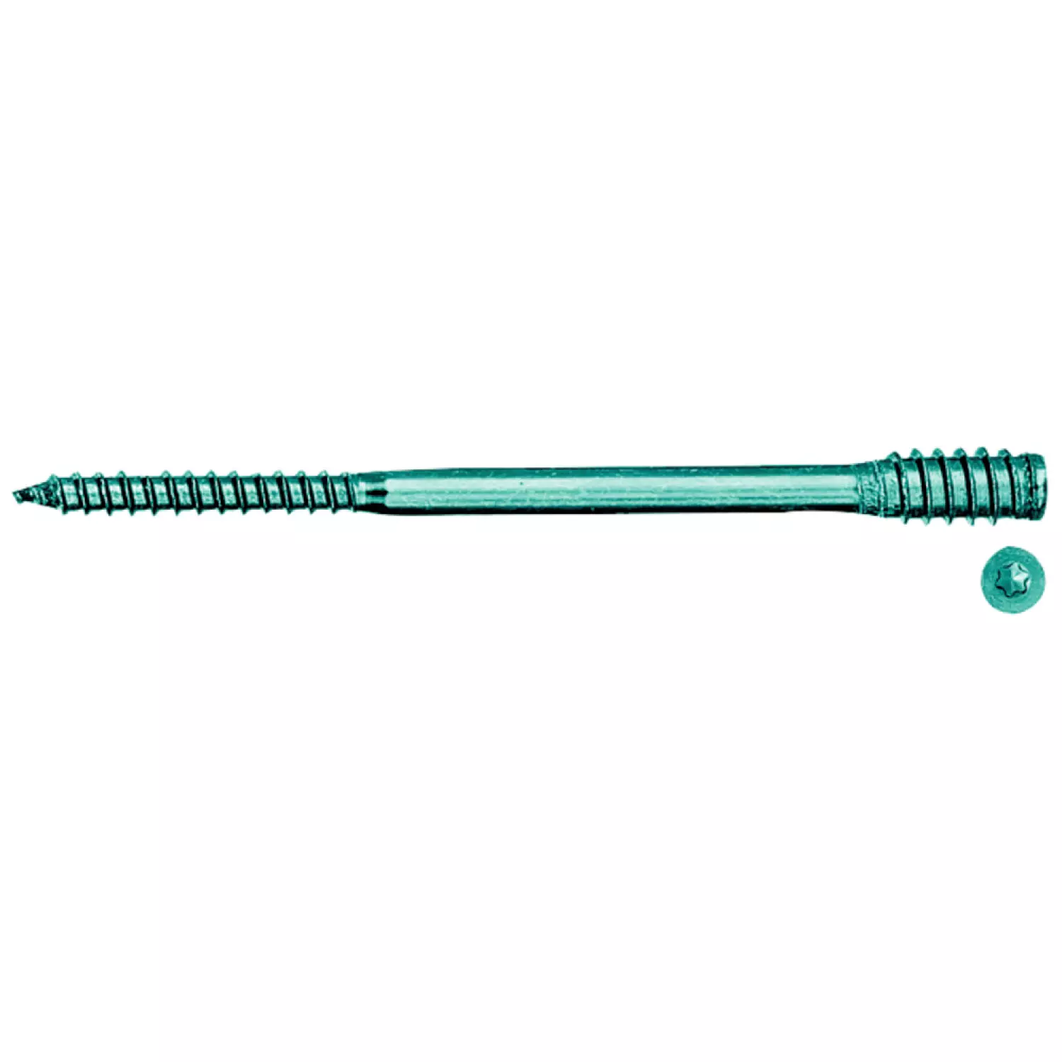 Fischer 59061 ASL Afstandsschroef EVS - TX25 - 6.0 x 80mm - Platverzonken kop - Voldraad - Verzinkt (100st)-image