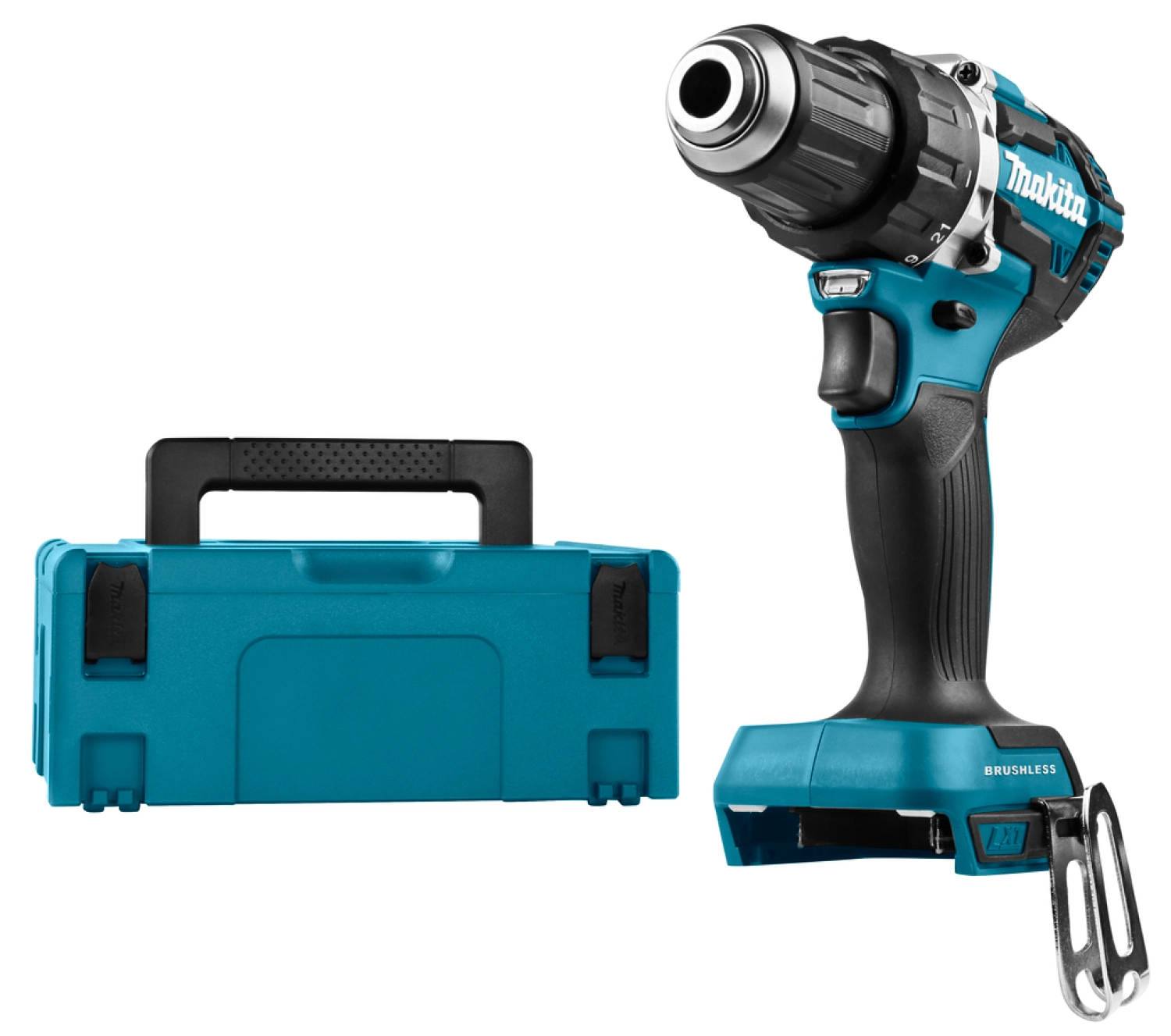 Perceuse visseuse sans-fil Makita DDF484Z - 18V Li-ion - MAKPAC - Brushless - 54 Nm - Machine seule-image