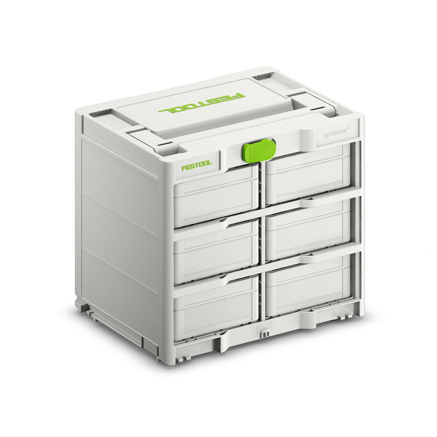 Festool SYS3-RACK 337-SET Systainer³ Rack Set voor Systainers³ S 76 + 6x S 76 Systainer³