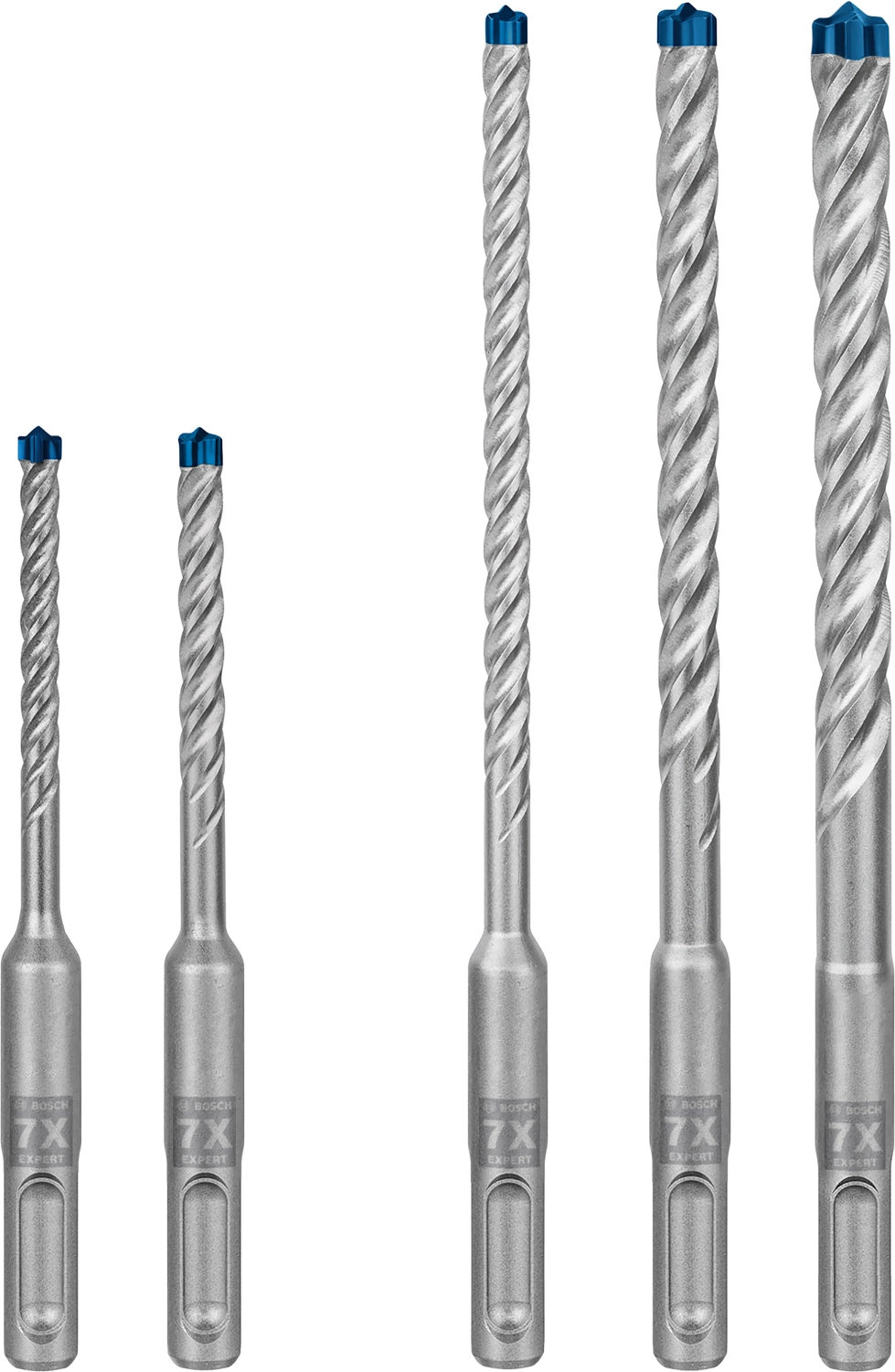 Bosch 2608900197 EXPERT 5-delige SDS-Plus borenset-7X - 5/6/6/8/10mm-image